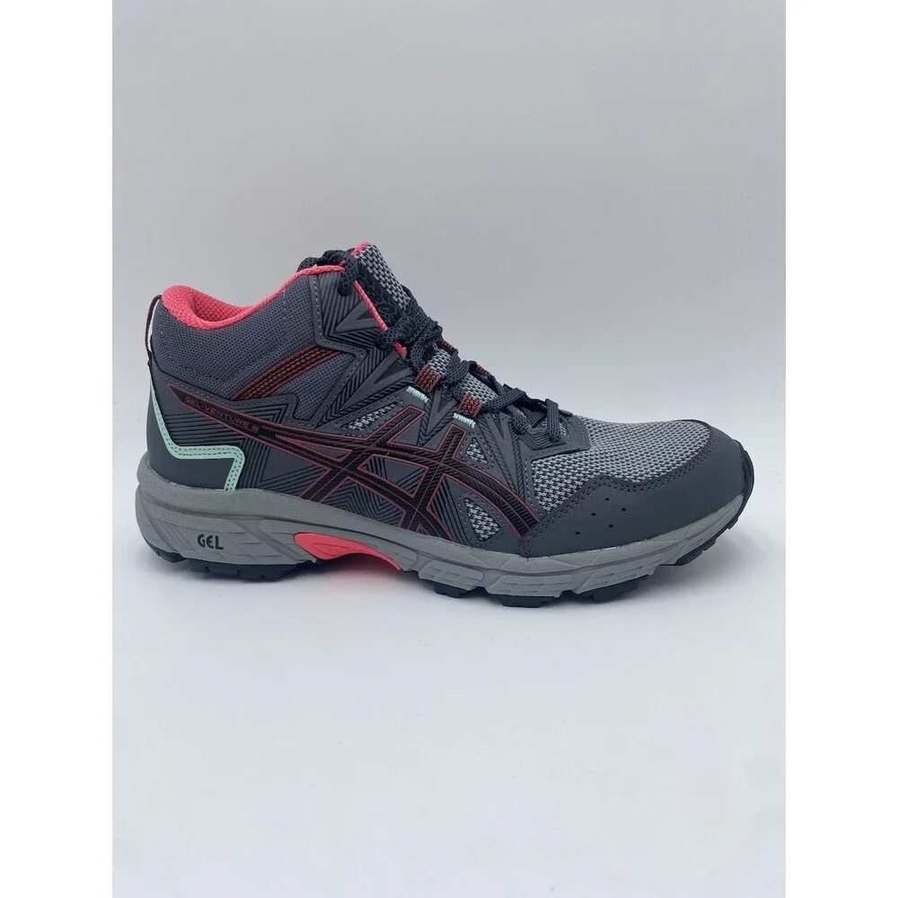 ASICS GEL-VENTURE 8 MID Women's NEW Trail Shoe Grey US Size 8.5